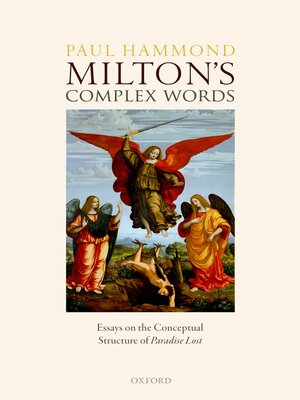 cover image of Milton's Complex Words